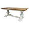 French Provincial Trestle Table painted