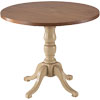 36 Round Bistro Table with Footed Pedestal Base