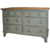 French Country Seven Drawer Dresser painted