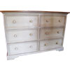 French Country Six Drawer Dresser Champlain White