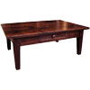 Square Leg Coffee Table stained Blck Cherry