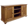 TV Stand with Doors painted Champlain White