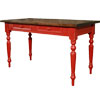 Writing Table painted Fort York Red
